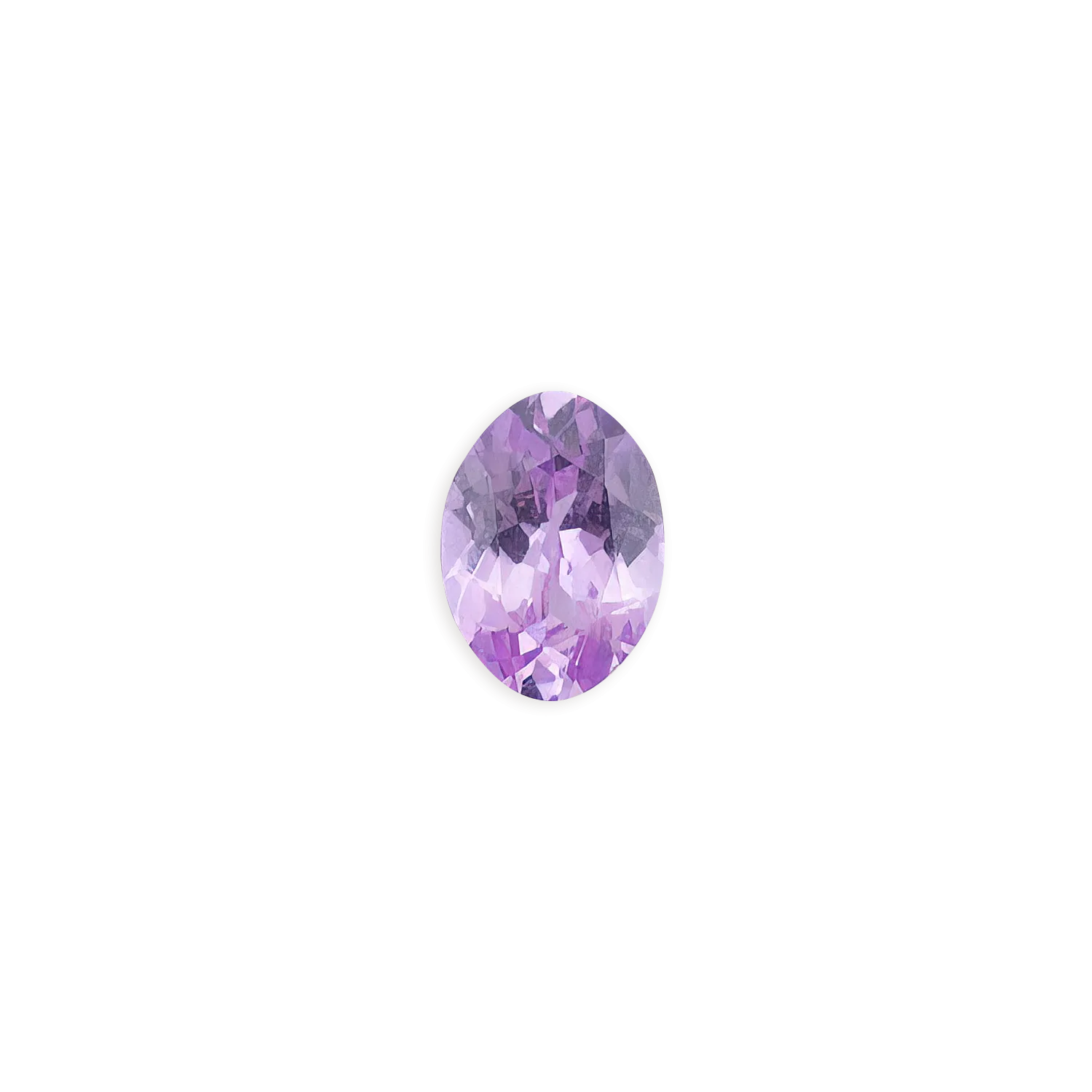 0.87ct Oval Cut Pink Purple Tanzania Sapphire SO263