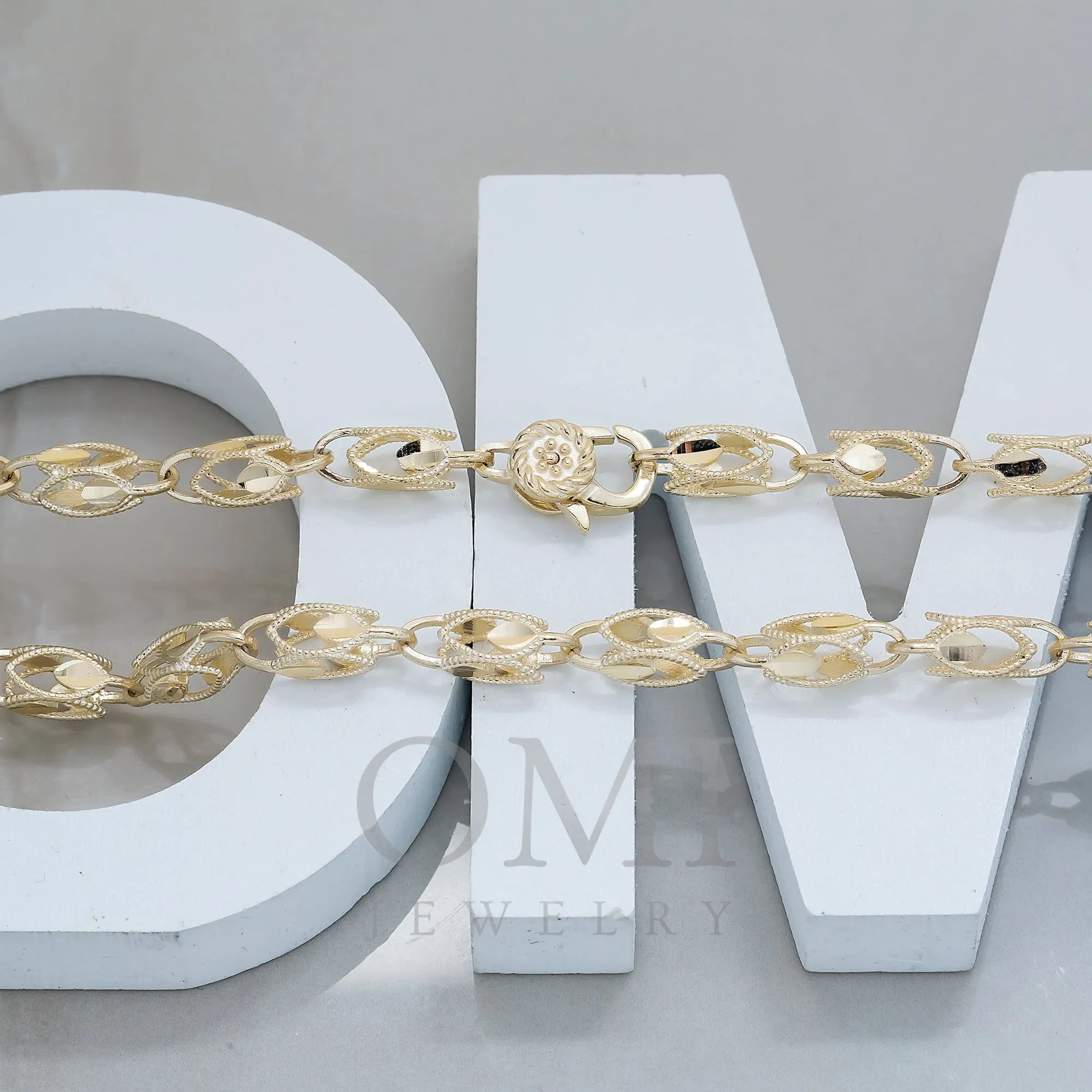 14K GOLD 5.78MM TURKISH LINK CHAIN