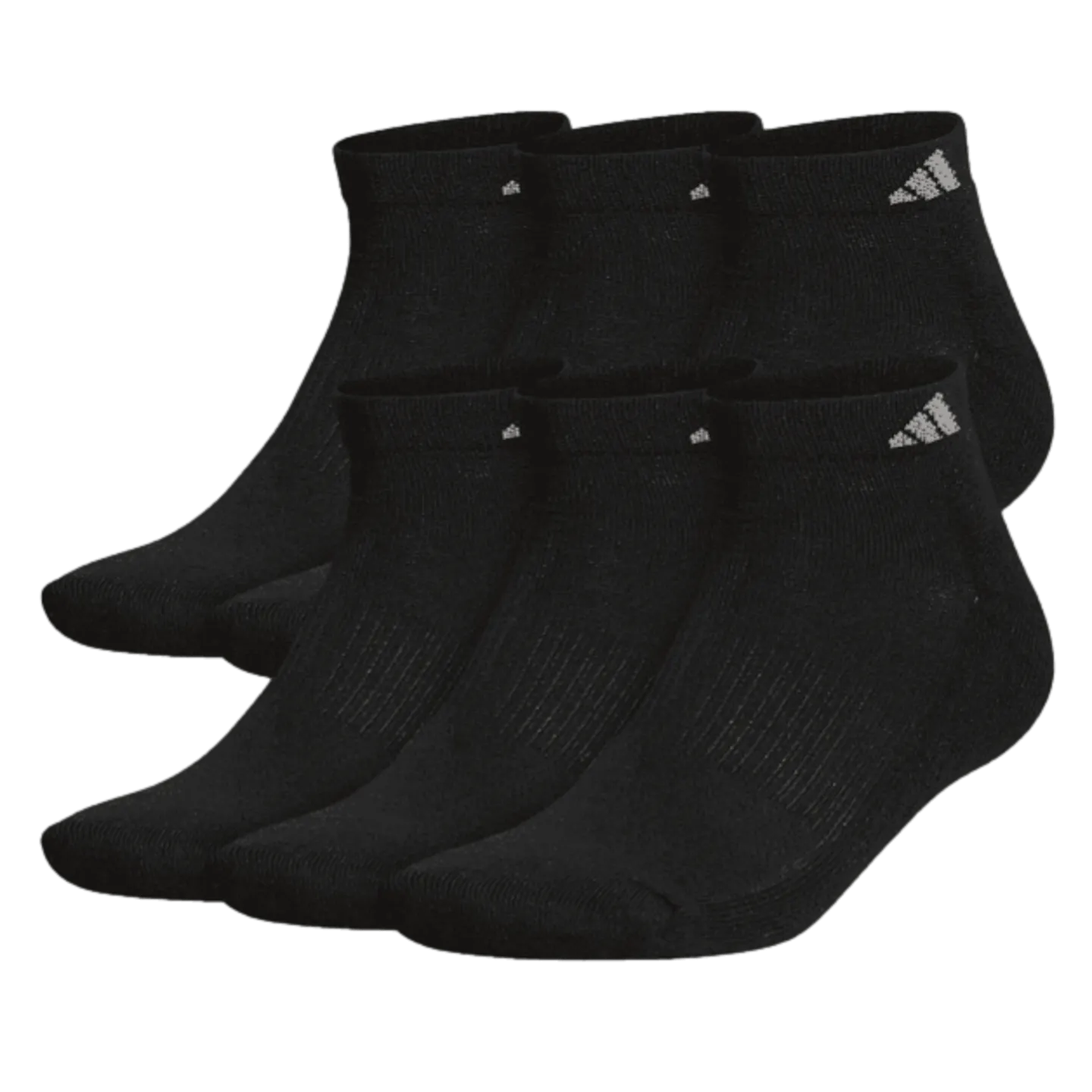 Adidas Athletic Cushioned Low-Cut Socks (6 pk)