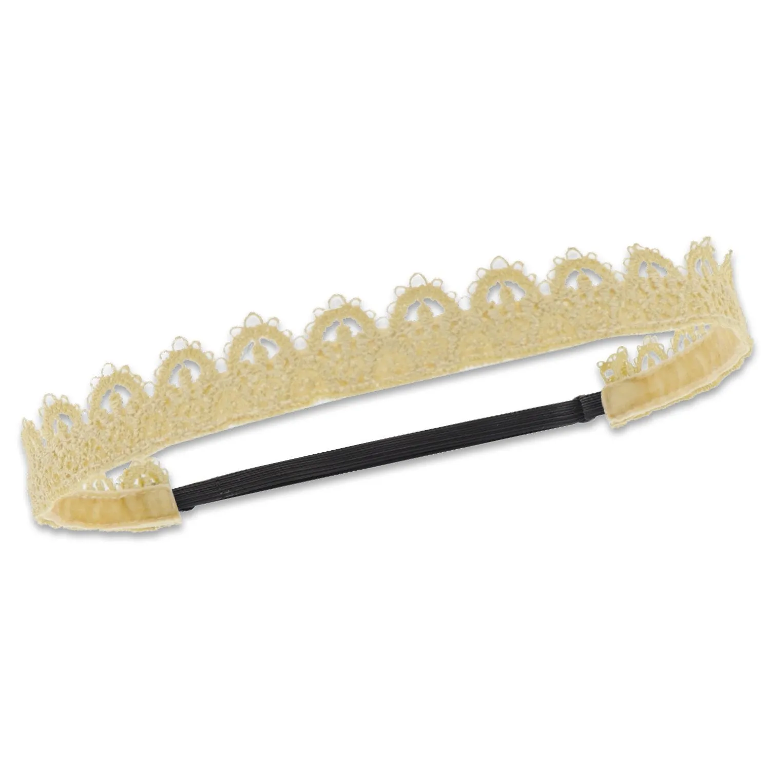 Adjustable No Slip Tiara Crown Headband