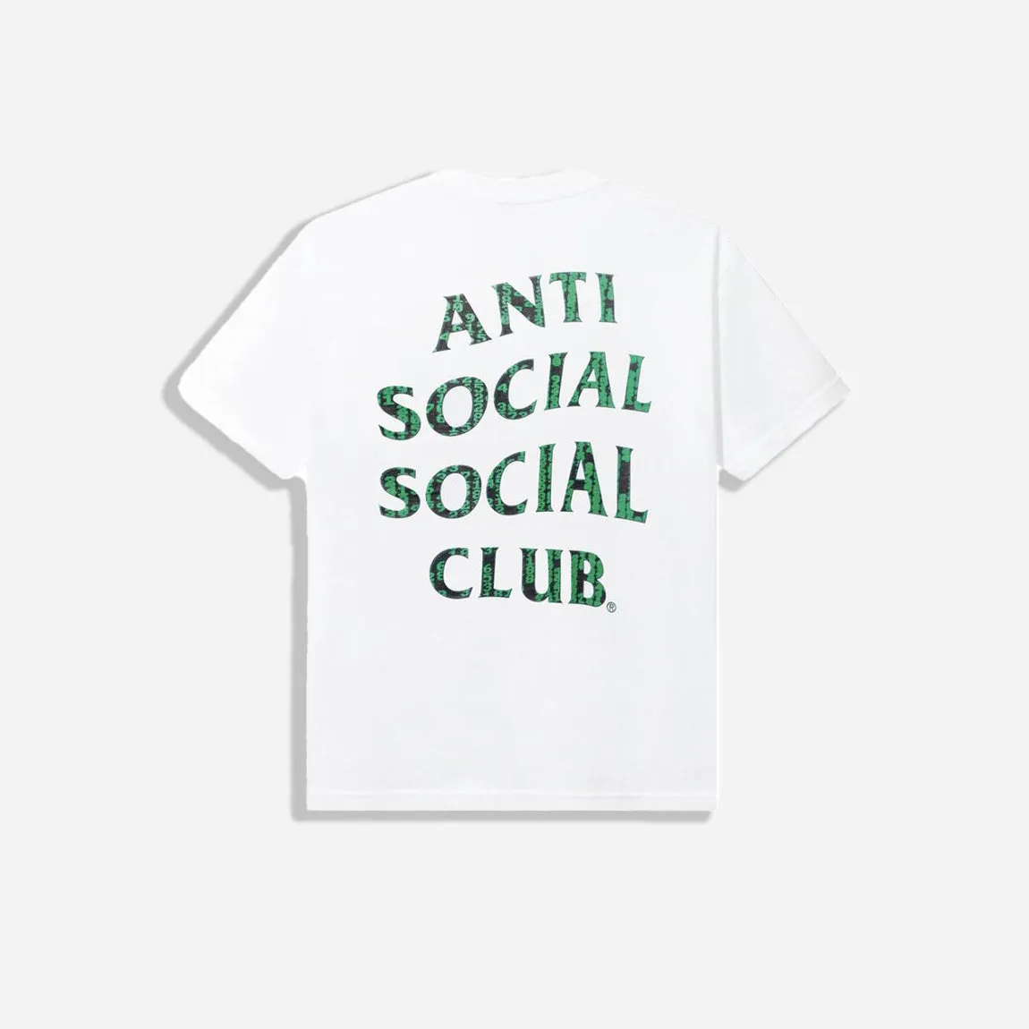 ANTI SOCIAL SOCIAL CLUB GLITCH T-SHIRT WHITE