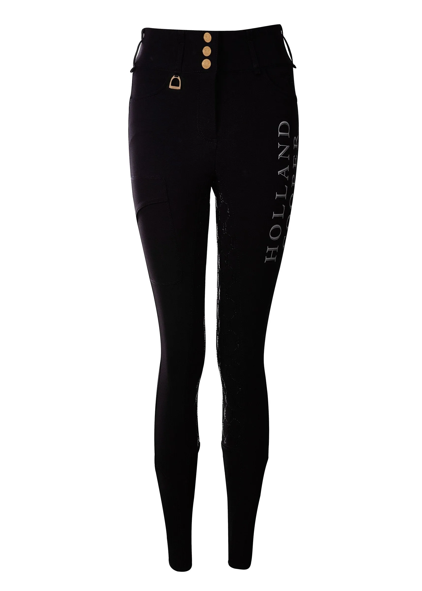 Ascot Breeches (Black Reflective)