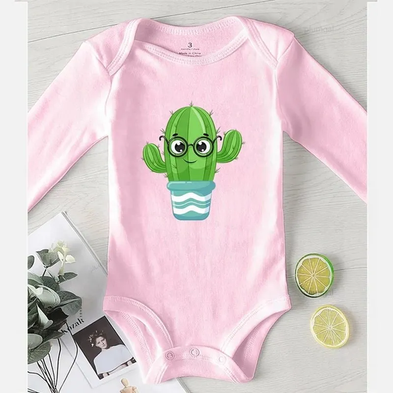 Baby Rompers cactus print