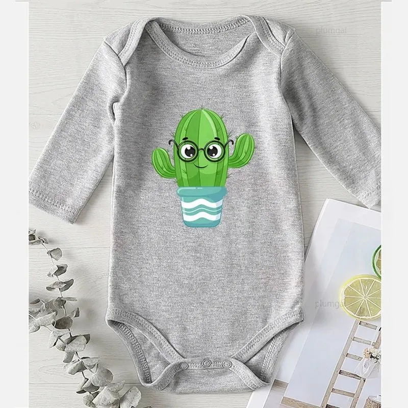 Baby Rompers cactus print