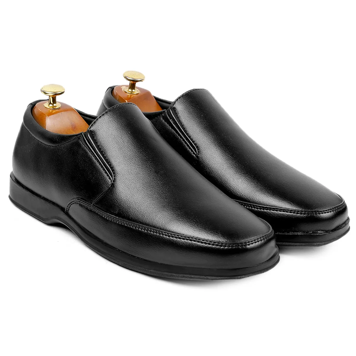 Bacca Bucci BOLTON Men Plus Size Formal Slip-on Shoes with Superior Comfort (UK-11 to 13)