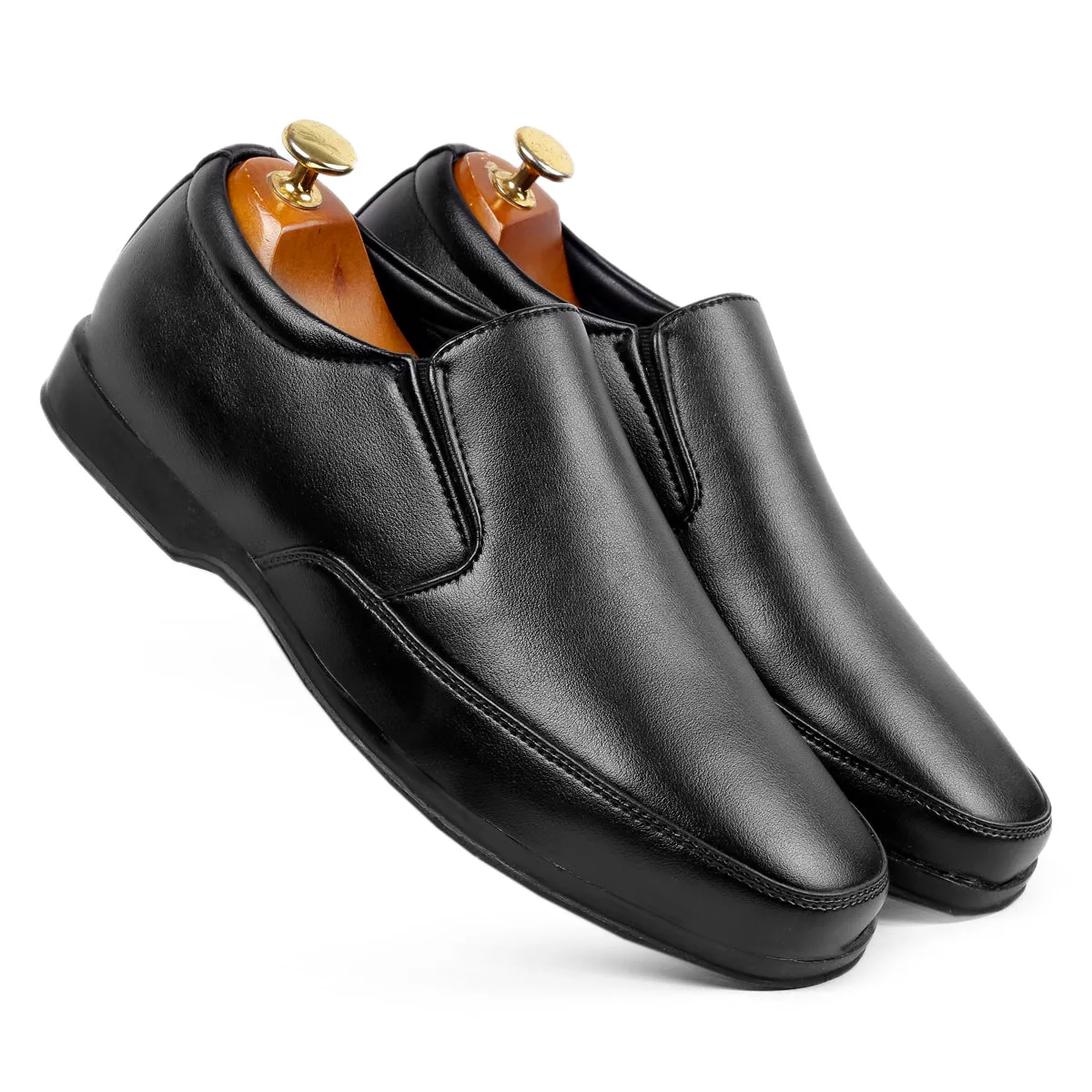 Bacca Bucci BOLTON Men Plus Size Formal Slip-on Shoes with Superior Comfort (UK-11 to 13)