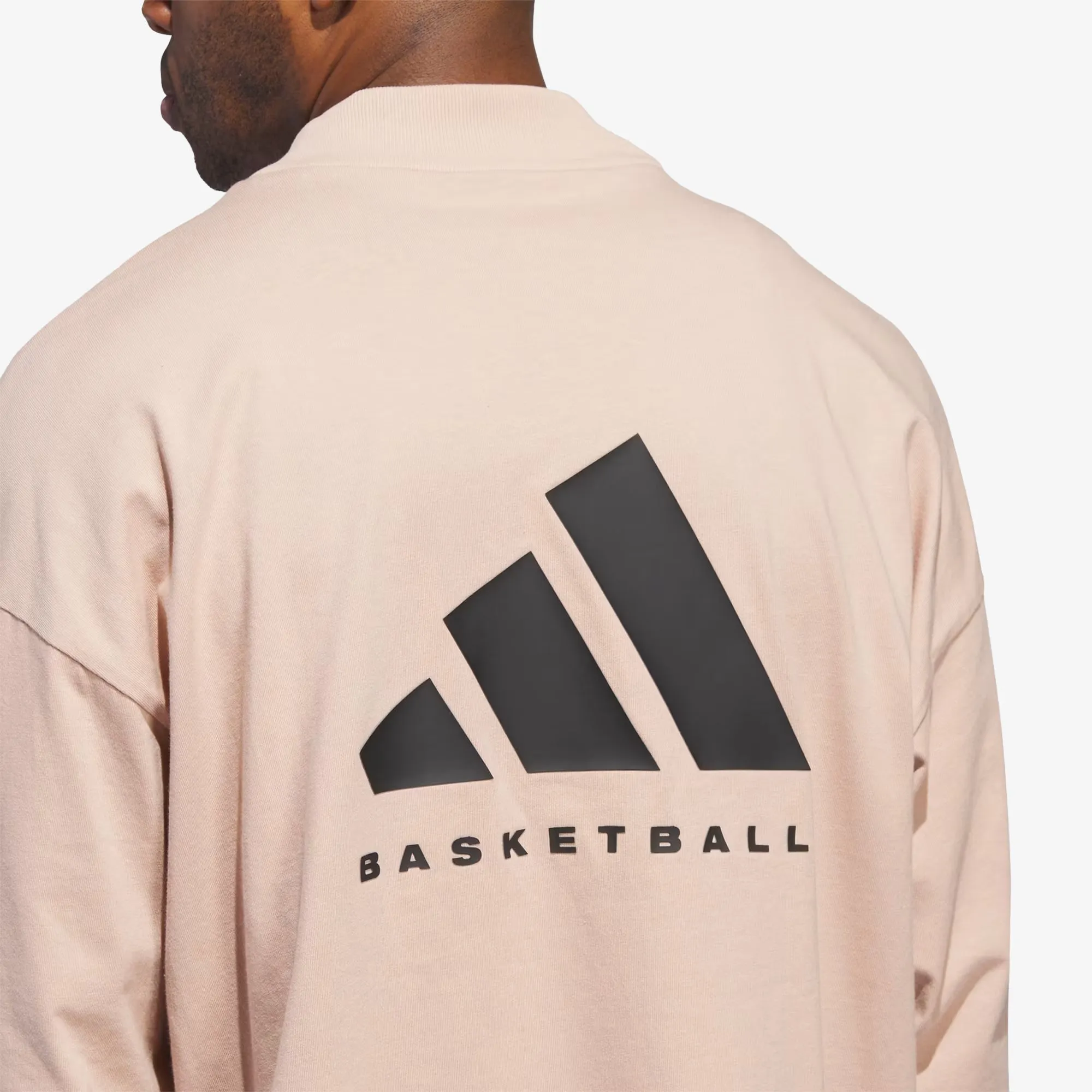 BASKETBALL TEE 'ASH PEARL'