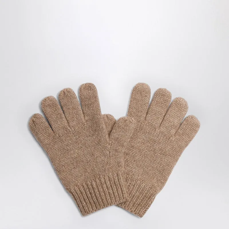 Beige Cashmere Birk Gloves