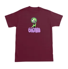 Bronze 56k Magnify T-Shirt - Burgundy