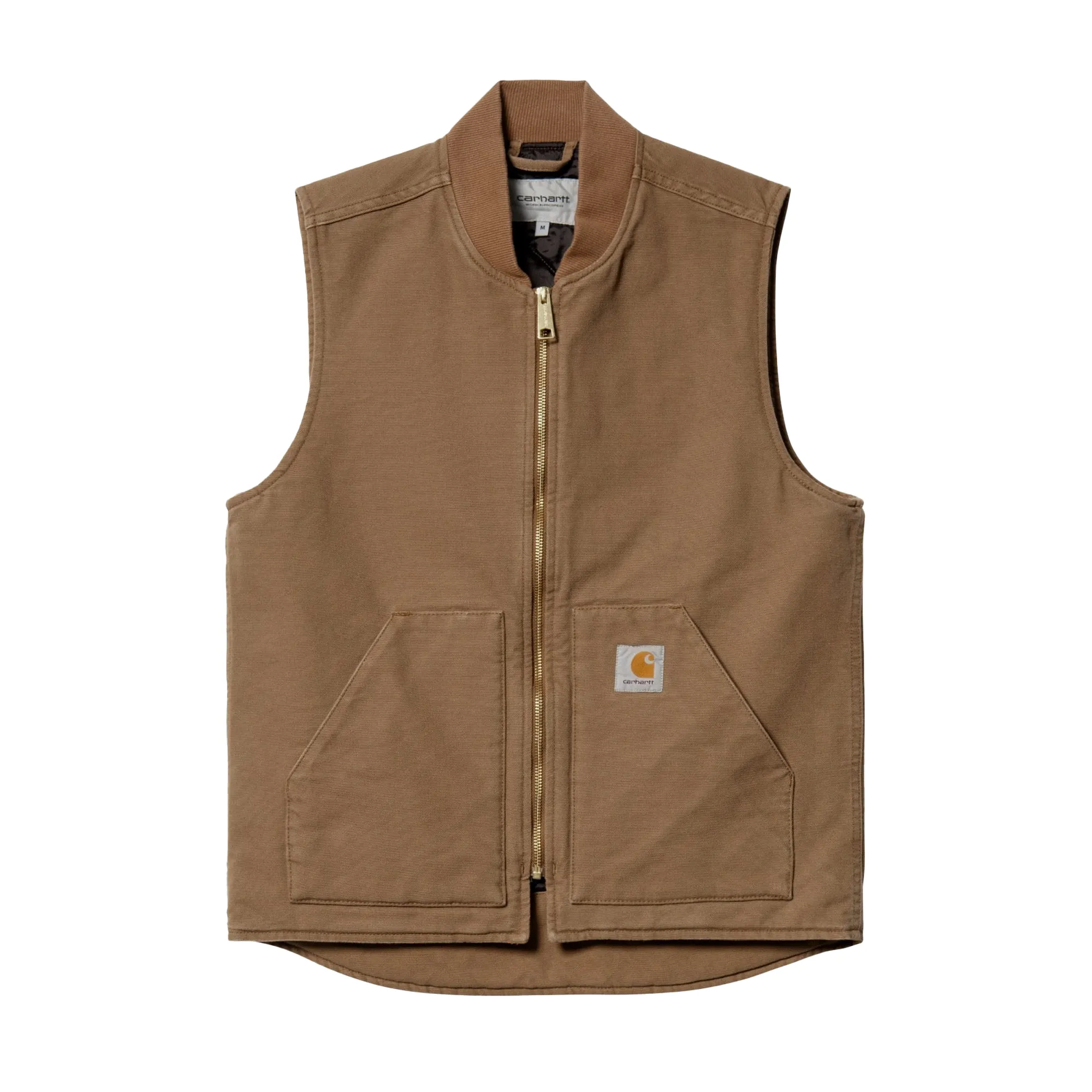 Carhartt WIP Classic Vest Hamilton Brown Rinsed