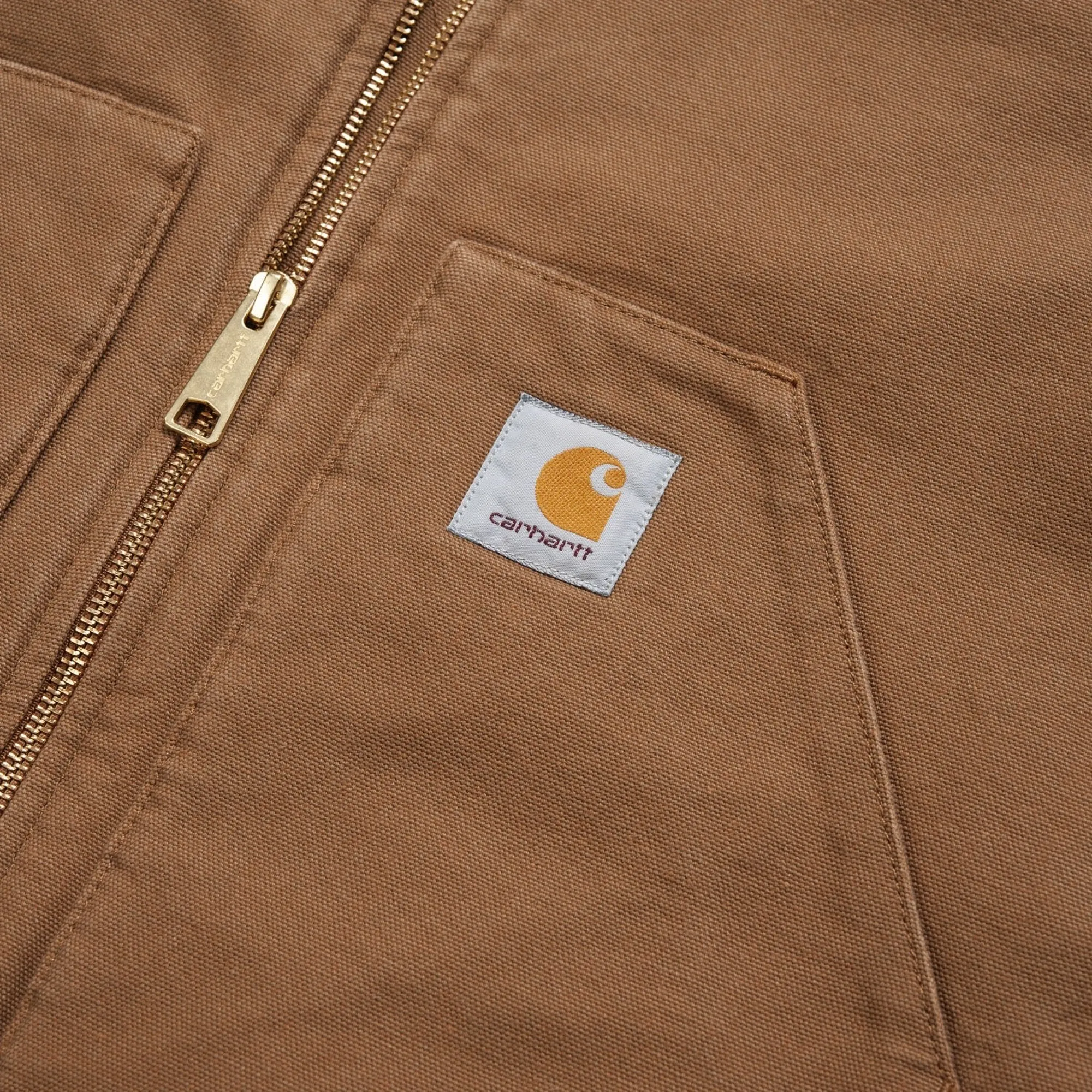 Carhartt WIP Classic Vest Hamilton Brown Rinsed