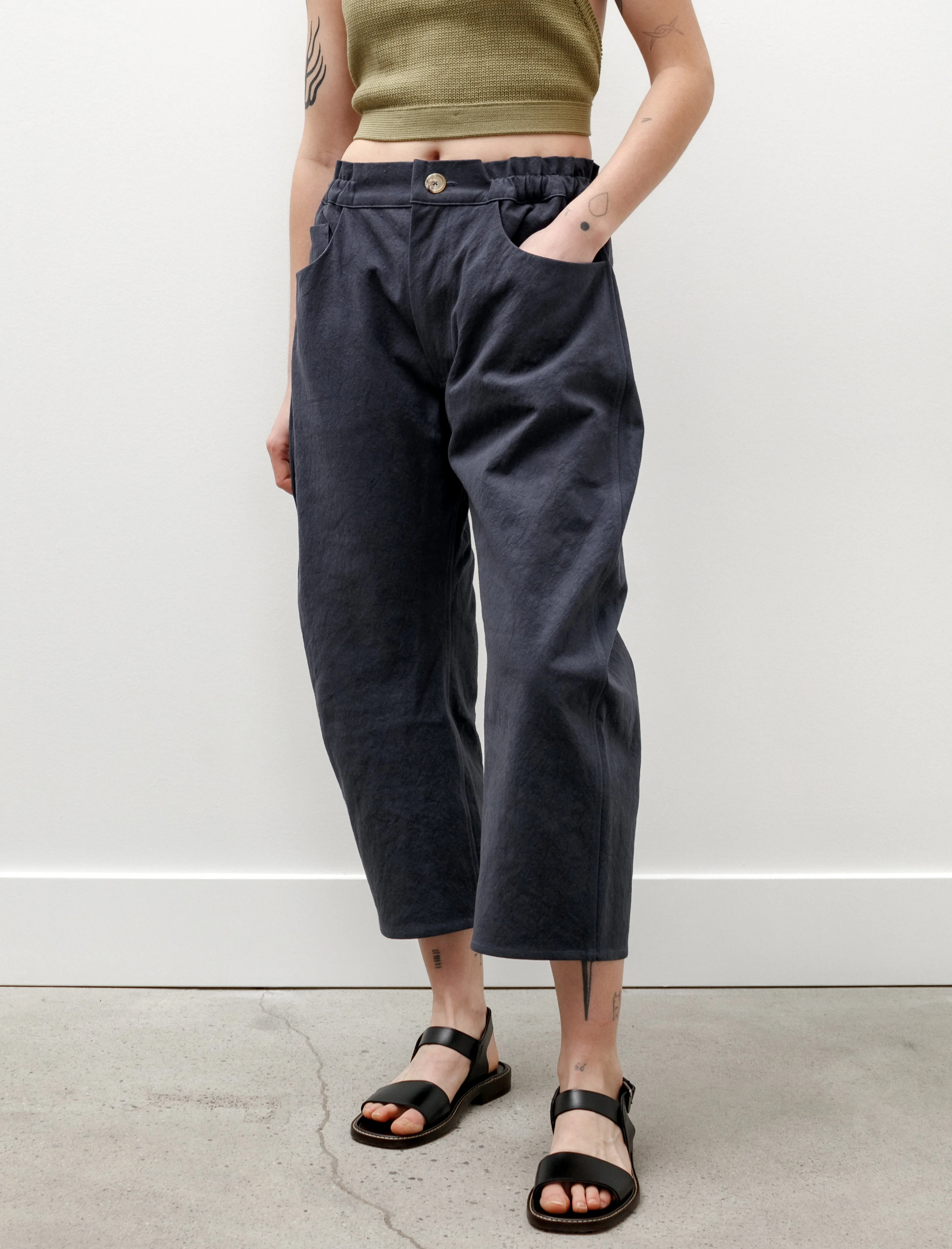 Circle Pants Navy