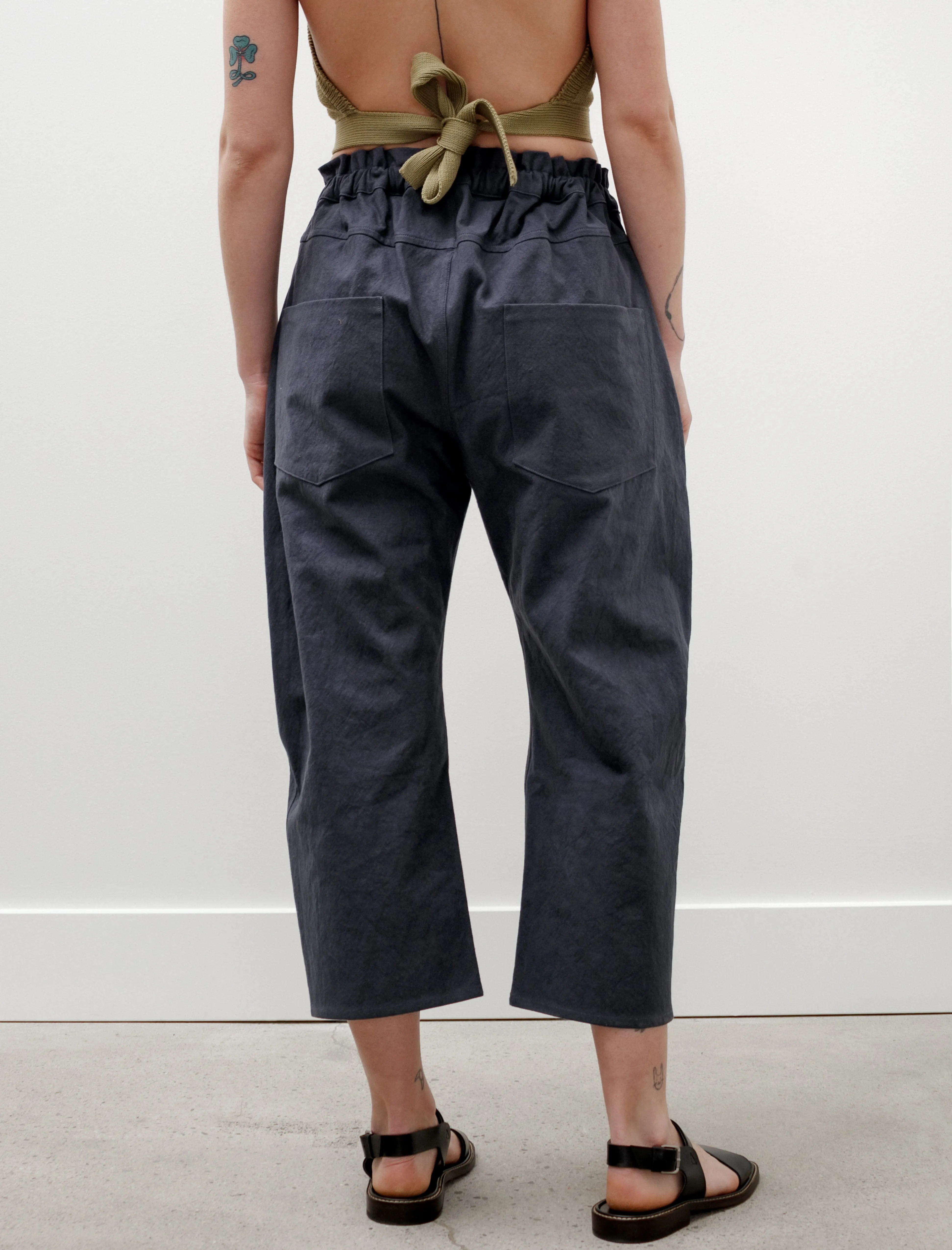 Circle Pants Navy