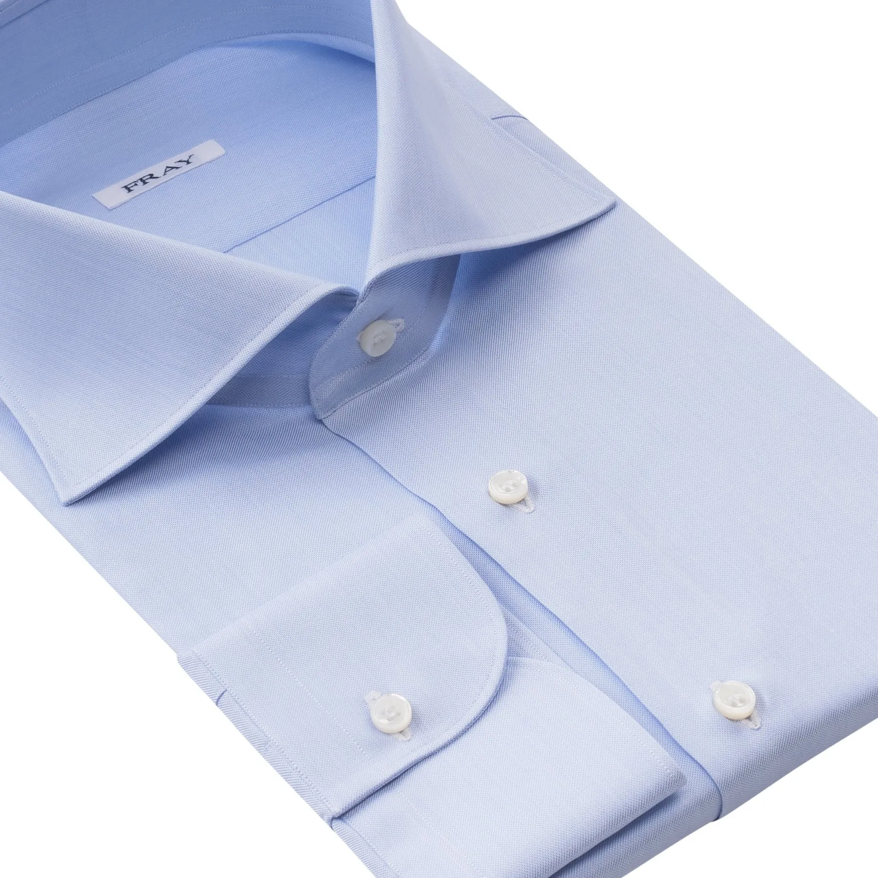 Classic Cotton Shirt in Light Blue