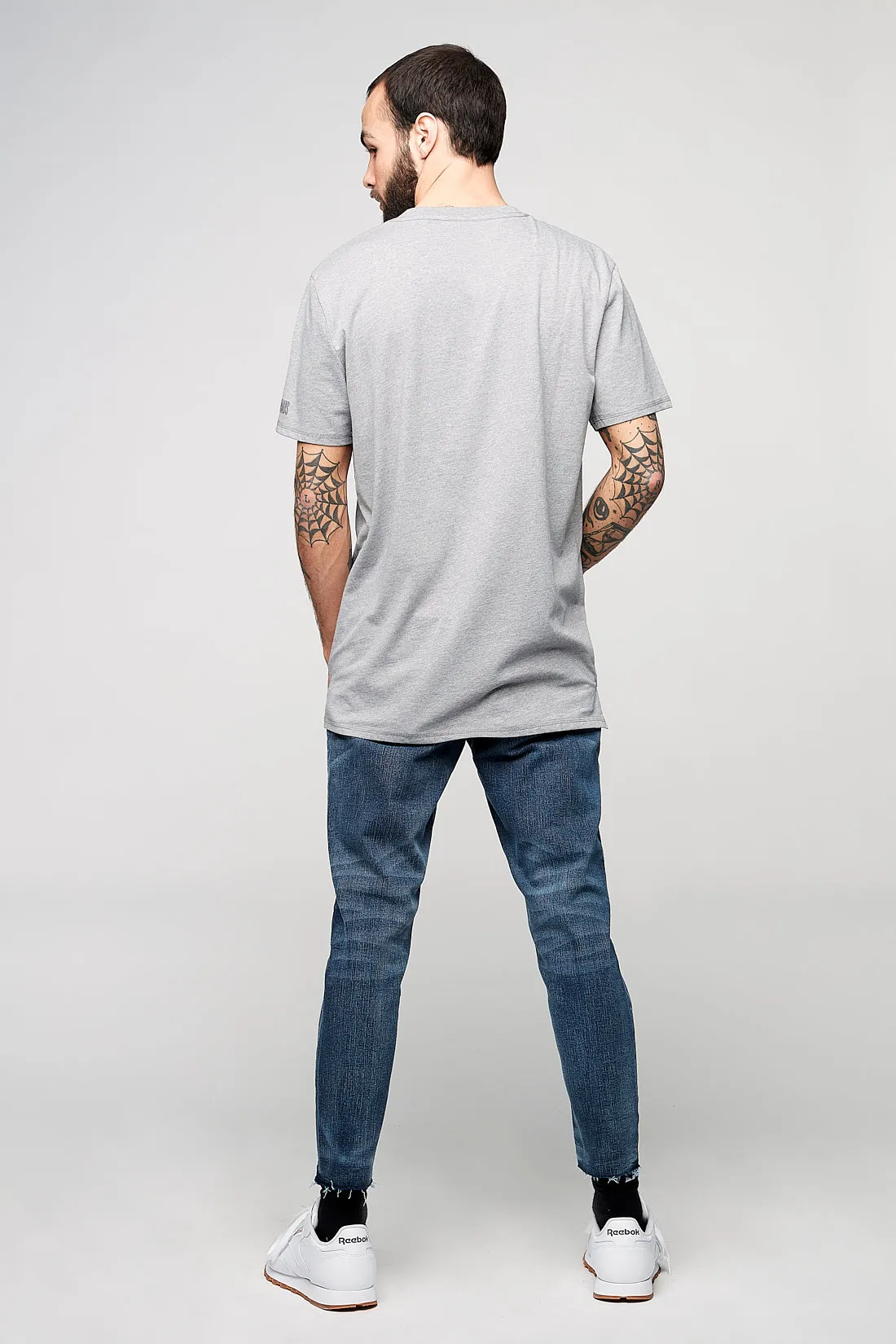 Classic Crew-Neck T-Shirt - Grey Heather