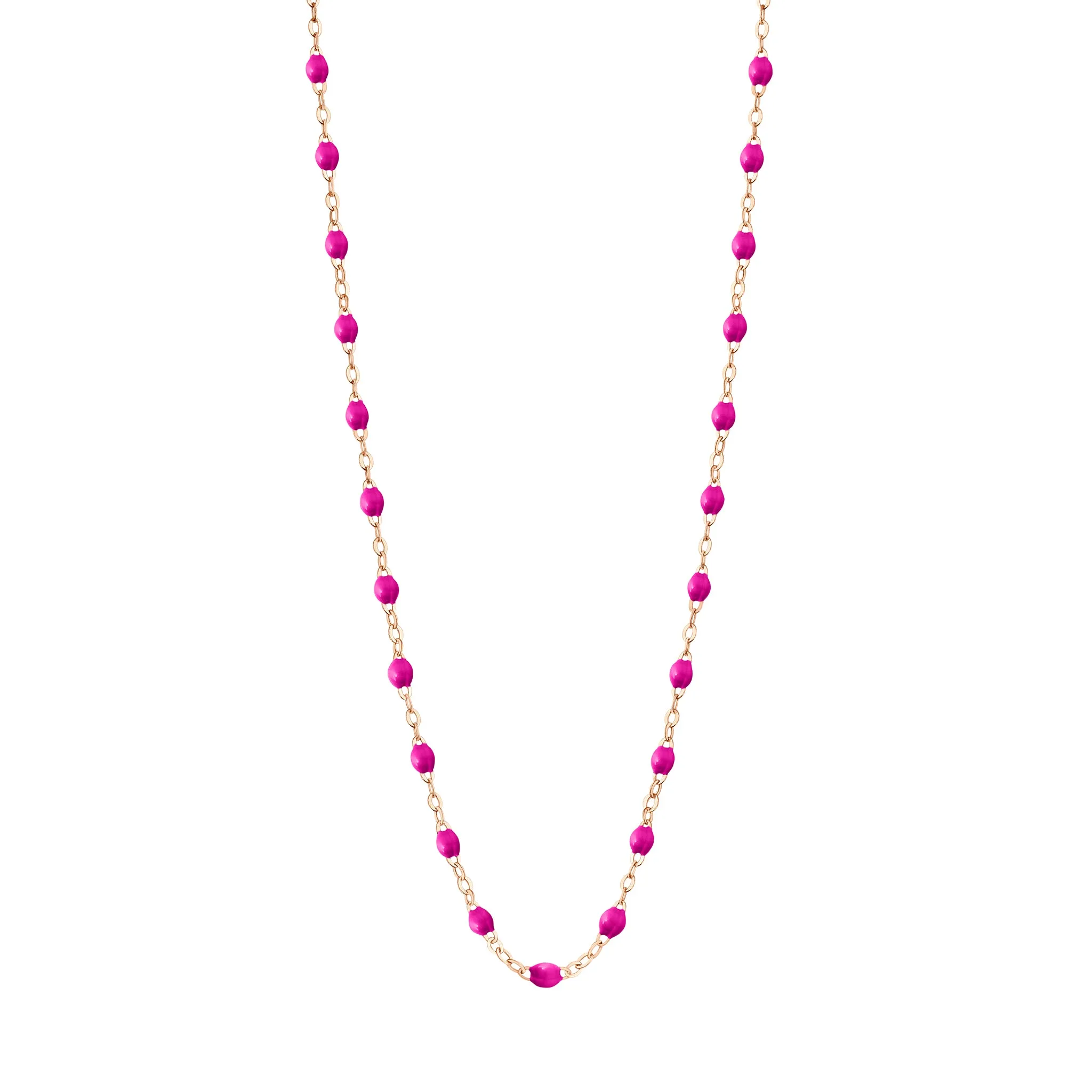 Classic Gigi Candy necklace, Rose Gold, 19.7"