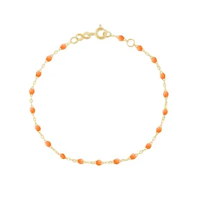 Classic Gigi Mandarine bracelet, Yellow Gold, 7.5"