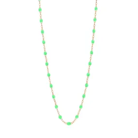 Classic Gigi Neon necklace, Rose Gold, 19.7"