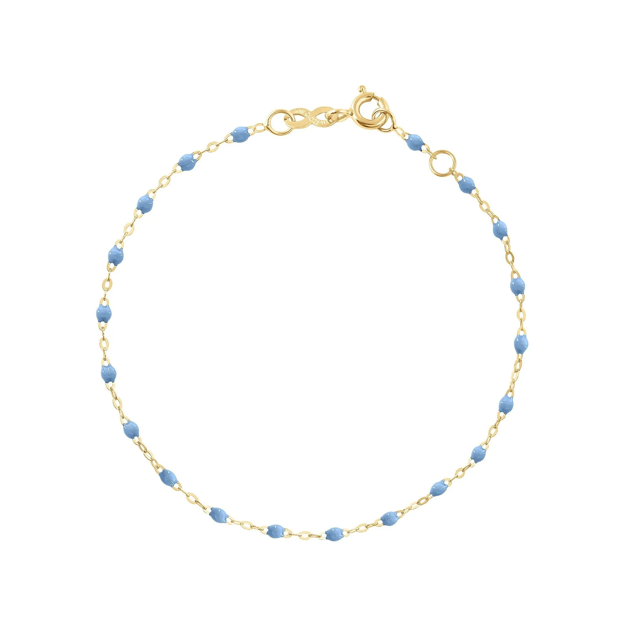 Classic Gigi Sky bracelet, Yellow Gold, 5.9"