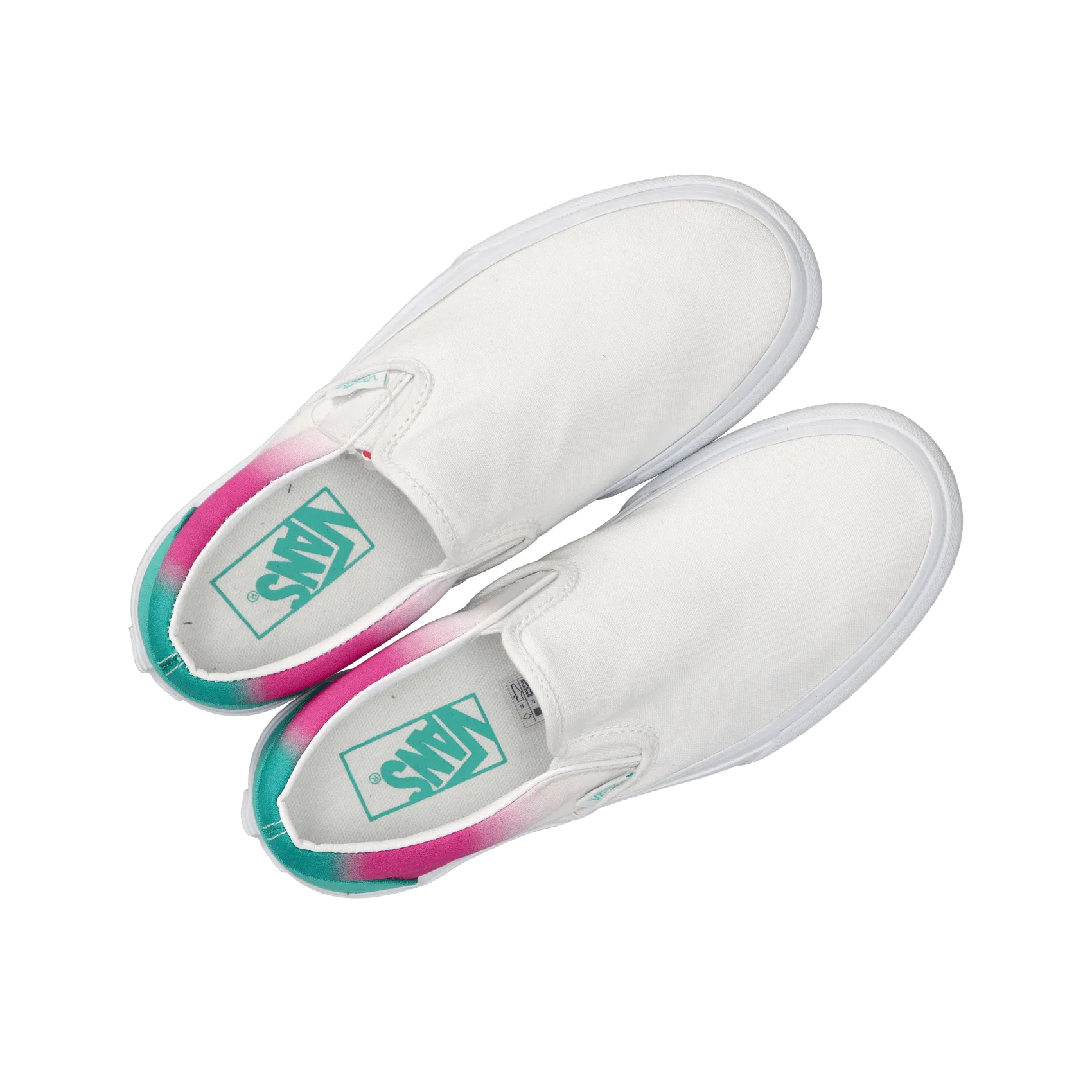 Classic Slip On - (Spring Fade) White/True