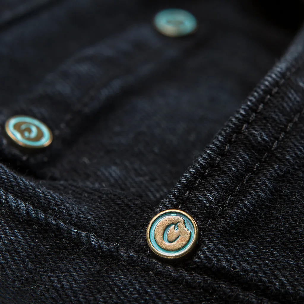 Cookies Skinny Fit 5 Pocket Black Denim Jeans