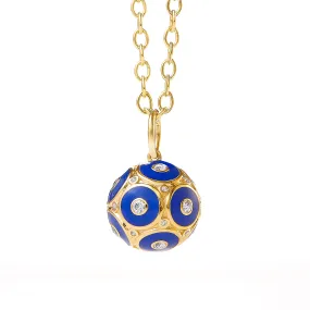 Cosmic Enamel Ball Pendant