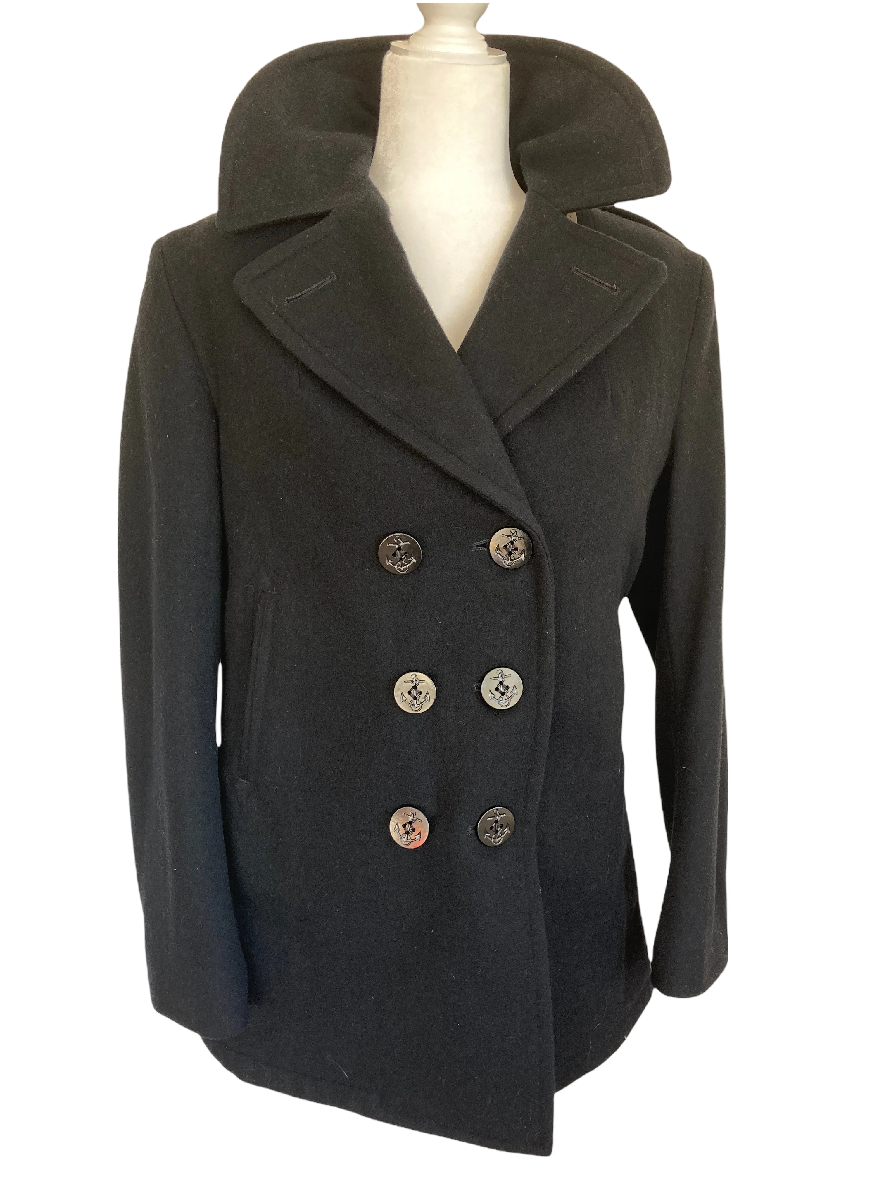 DSCP Navy Pea Coat, 10