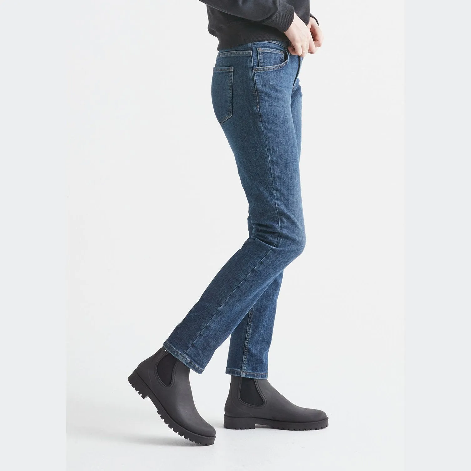 Du/er Fireside Denim Girlfriend Jean