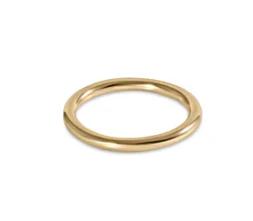 E Newton Classic Gold Band Ring