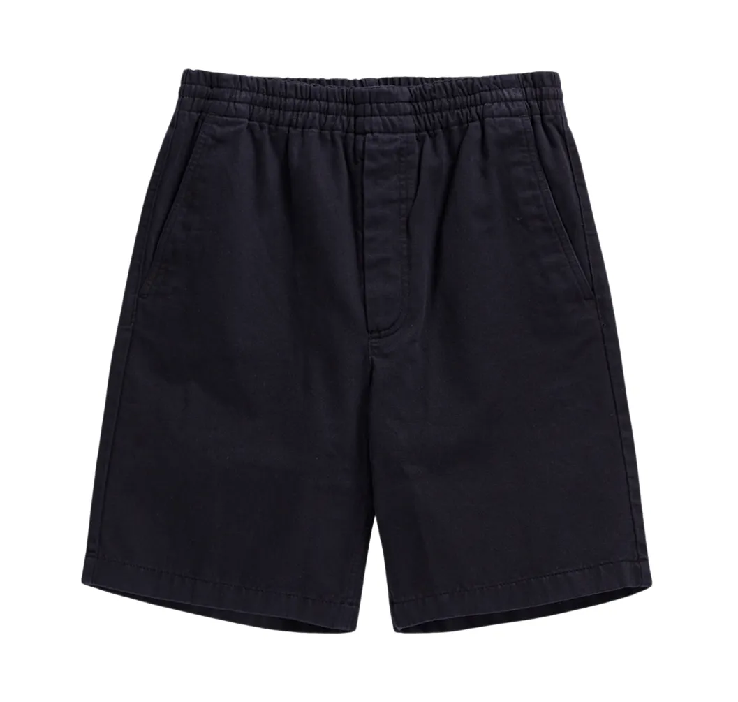 Ezra Light Twill Shorts Dark Navy