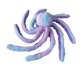 FouFouBrands Fuzzy Wuzzy Octopus Plush Dog Toy - Pink & Purple