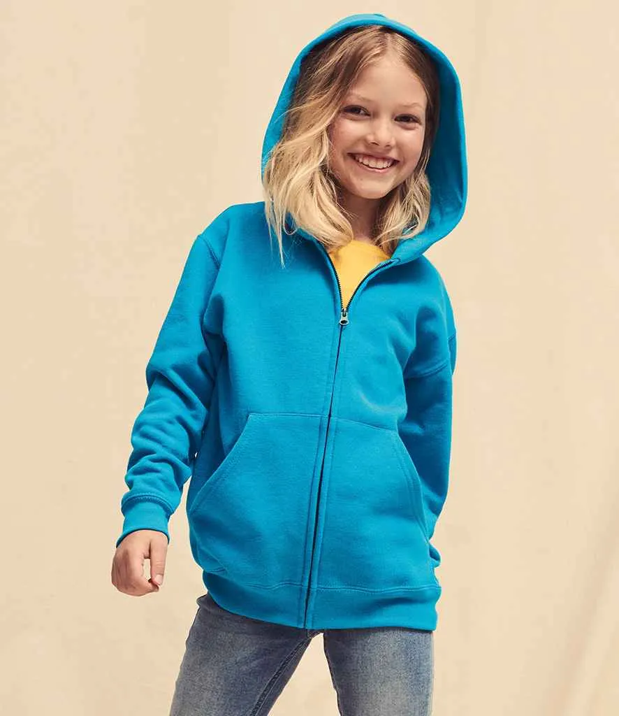 Fruit of the Loom Kids Classic Zip Hooded Sweatshirt