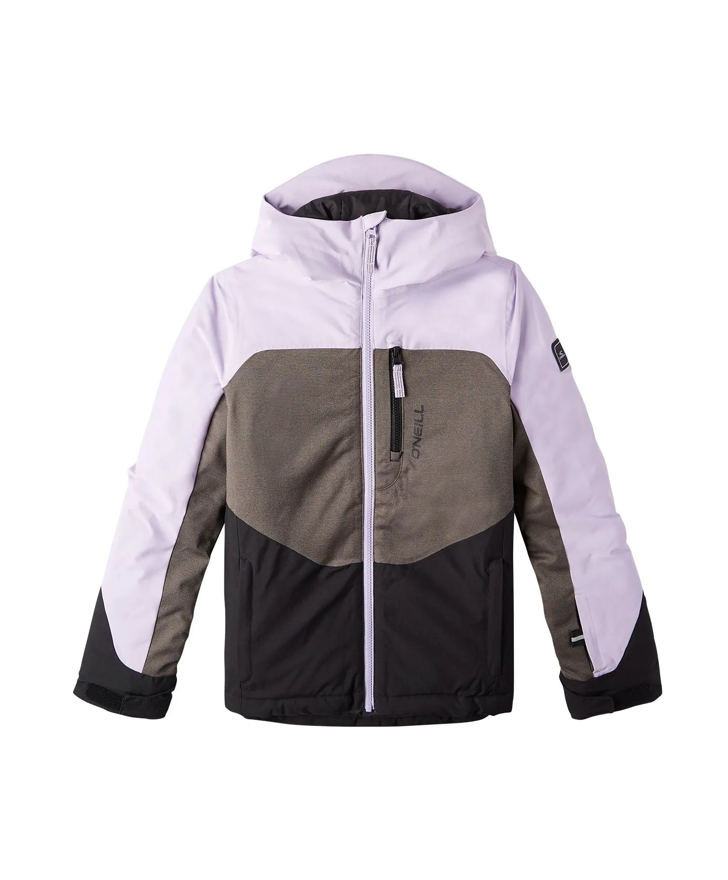 Girl's Carbonite Snow Jacket - Purple Rose Colour Block