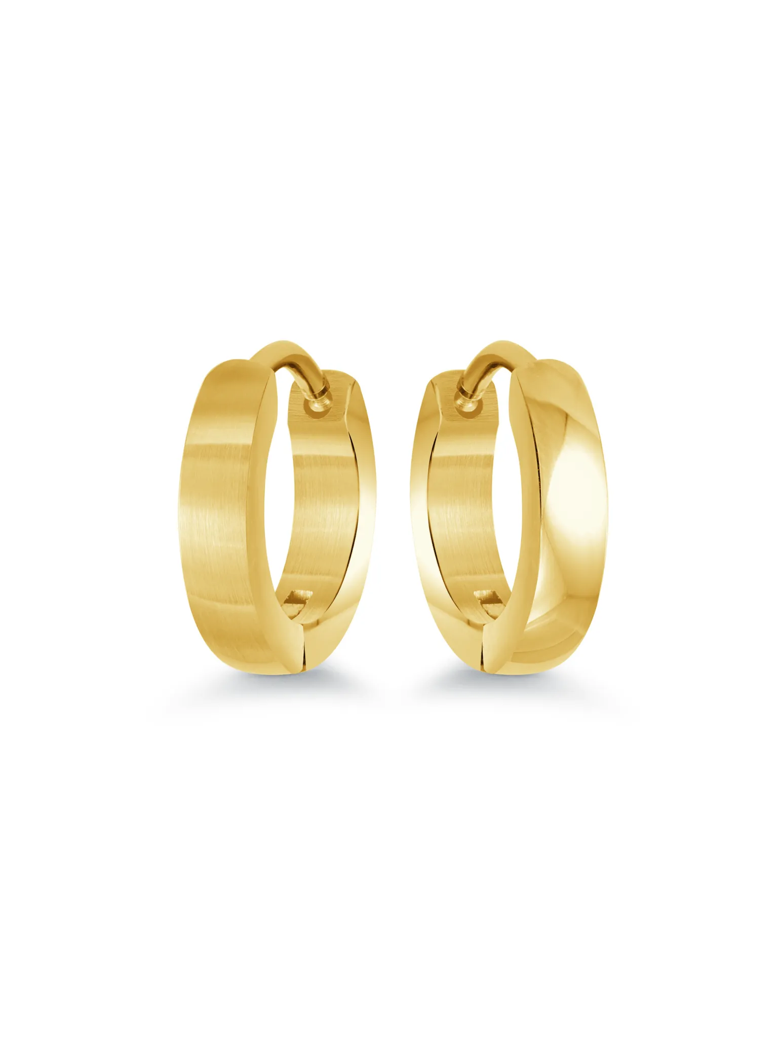 Gold Huggie Earrings