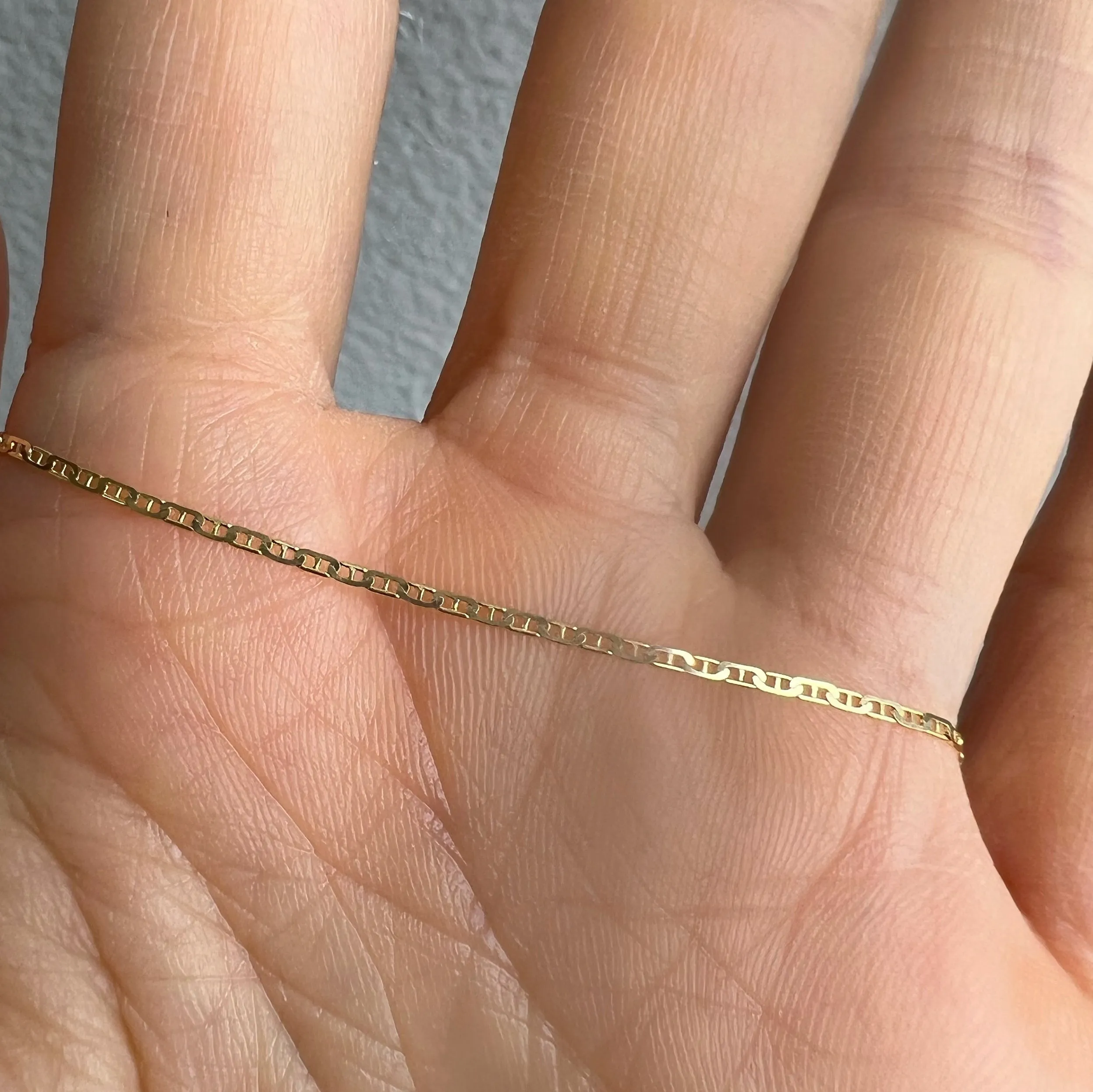 Gold Jigsaw Chain