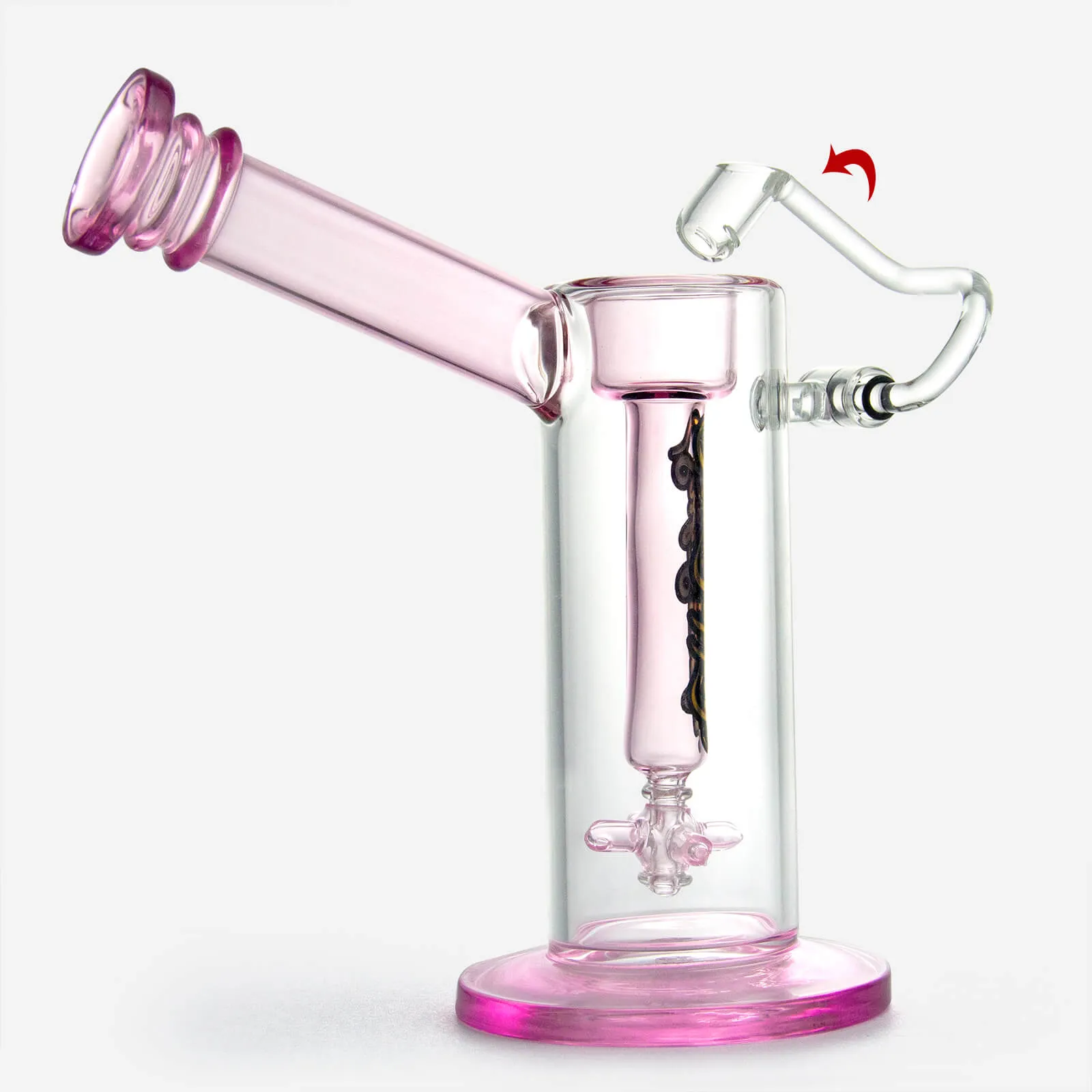 Hephaestus Dab Rig Swing Arm Bucket