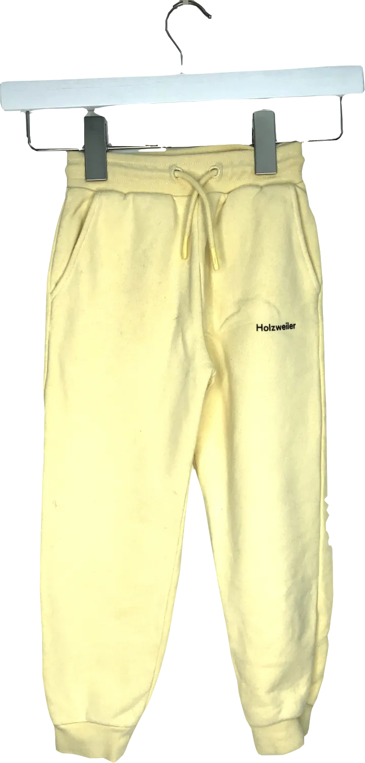 Holzweiler 2-piece Yellow Winter Sweats Tracksuit 3 Years