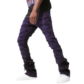 Jordan Craig Martin Stacked Oasis Denim (Purple) JTF1131