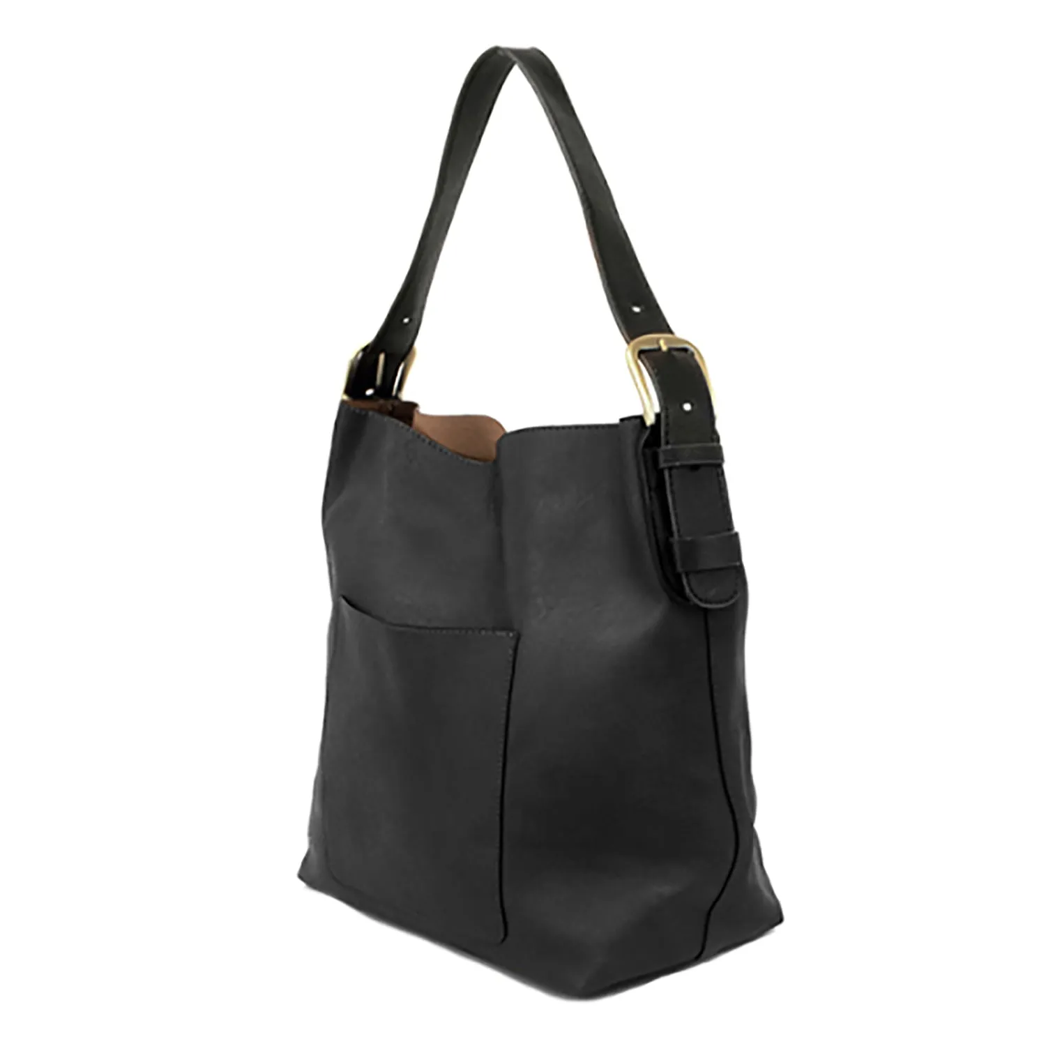 Joy Susan Classic Hobo Black with Black