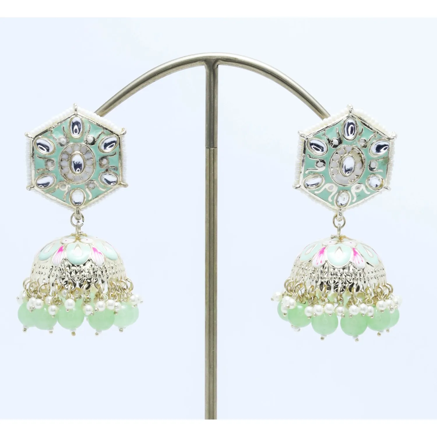 Kaira Meenakari Earrings