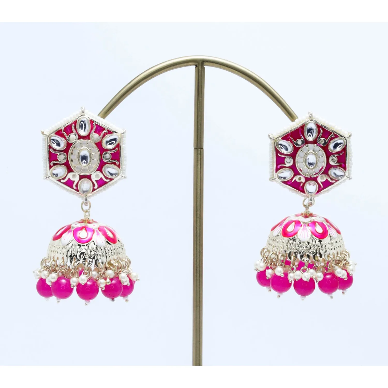 Kaira Meenakari Earrings