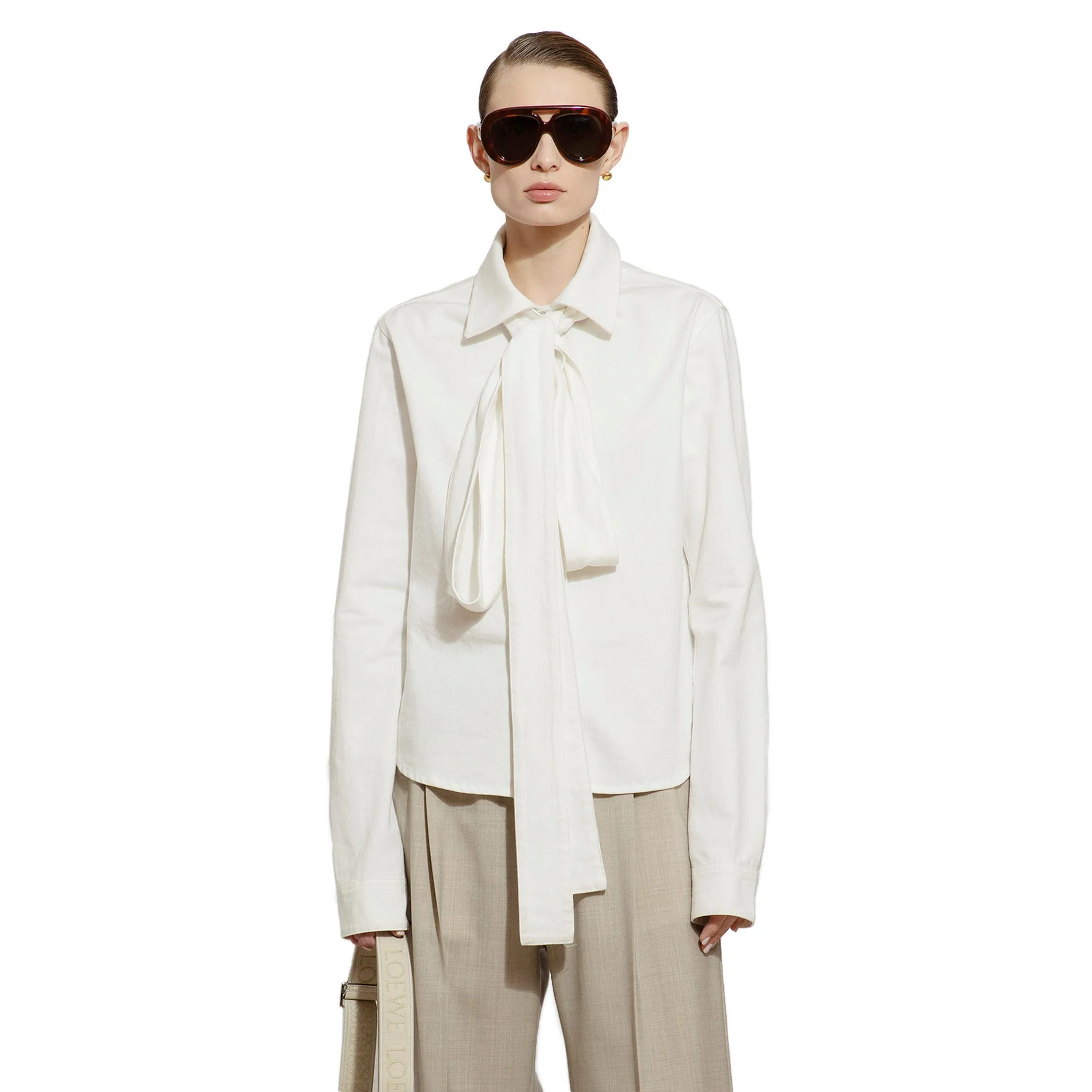 LOEWE WOMAN WHITE SHIRTS