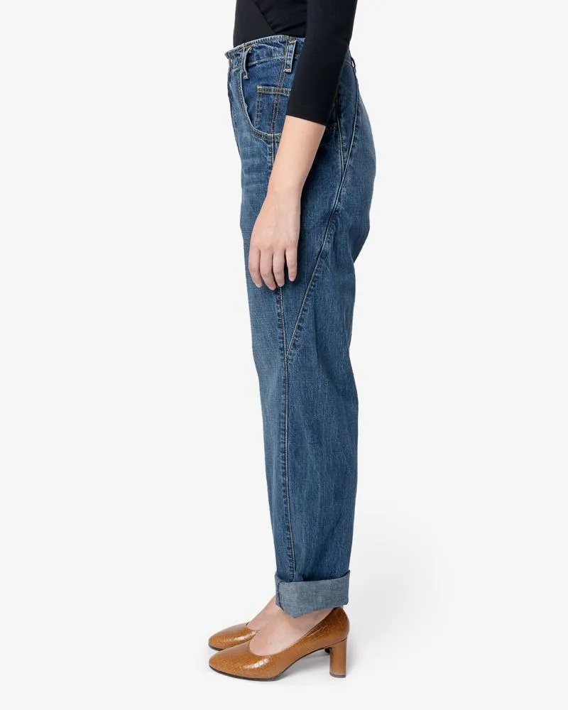 Long Trigger Pant in Classic Indigo