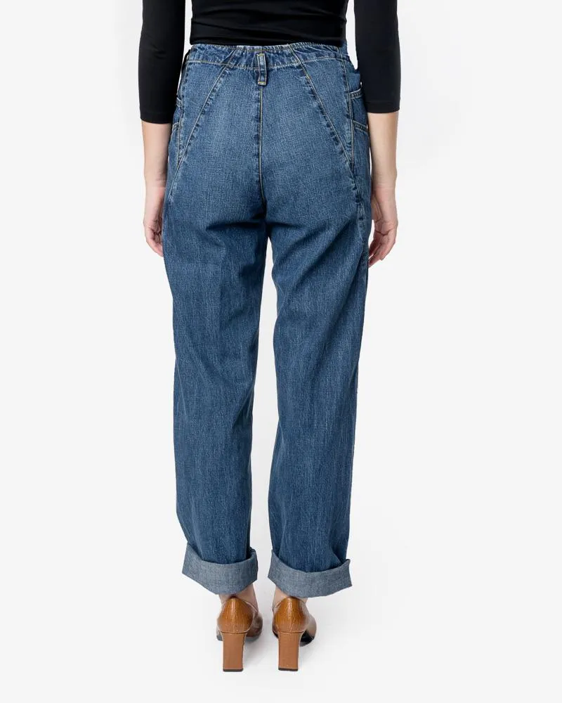 Long Trigger Pant in Classic Indigo