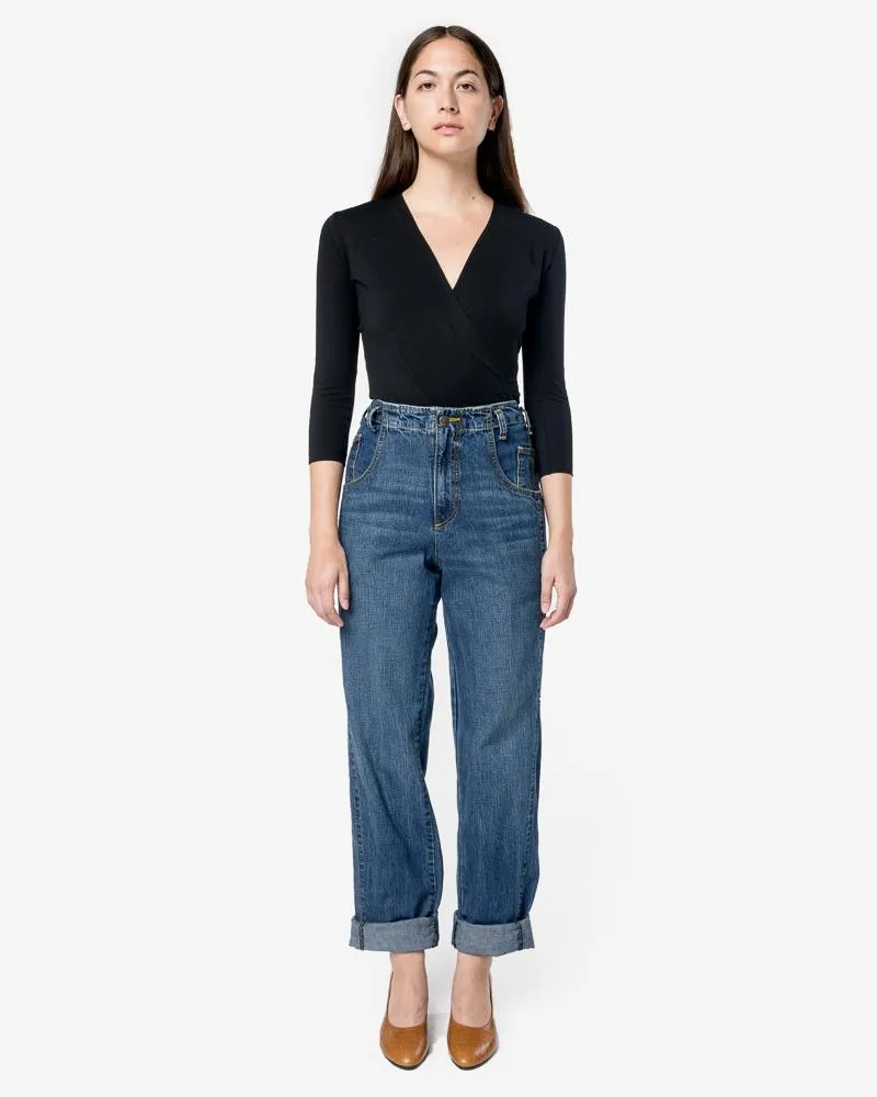 Long Trigger Pant in Classic Indigo