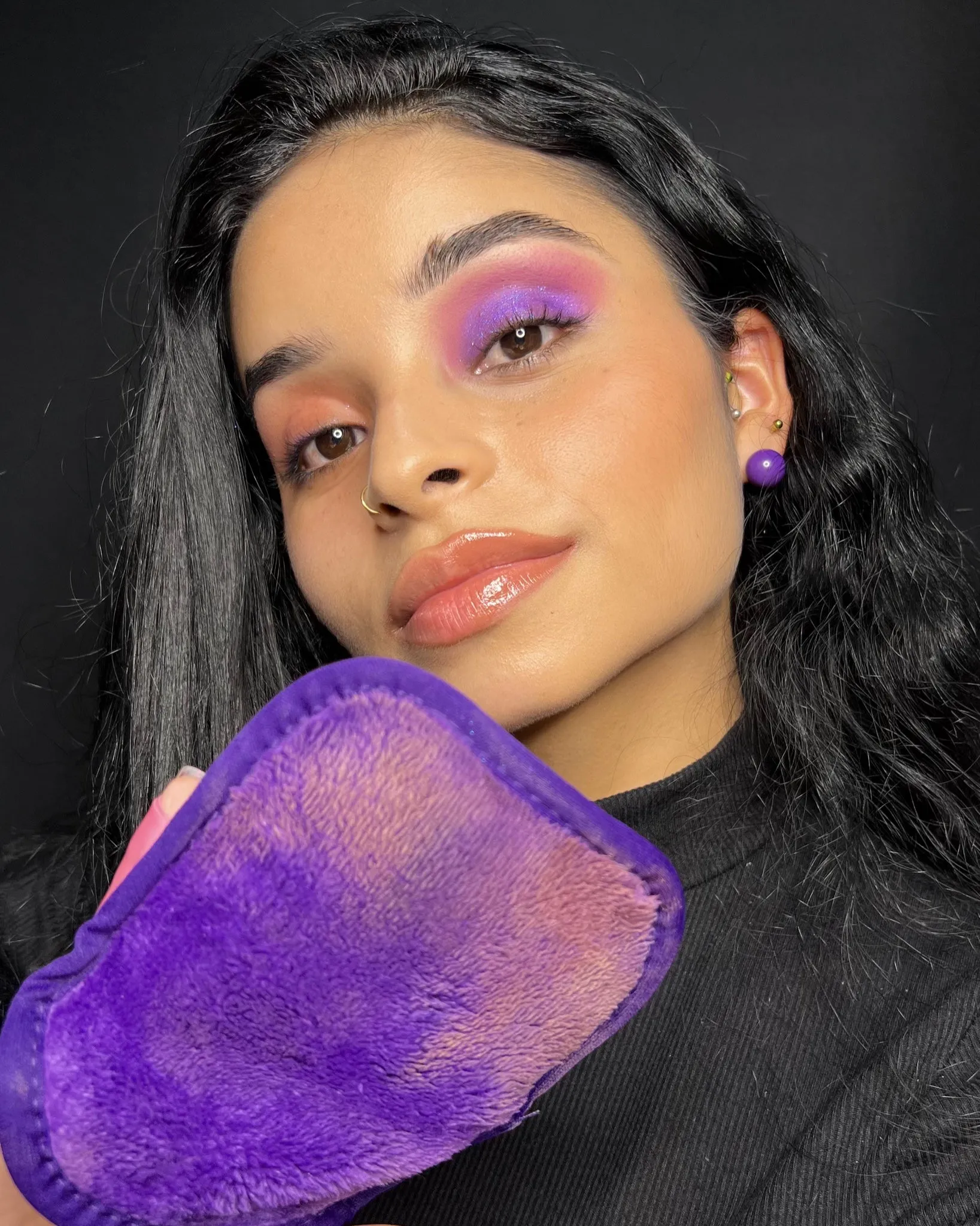 MAKEUPERASER Queen Purple Set Toallas Desmaquillantes 7 Días