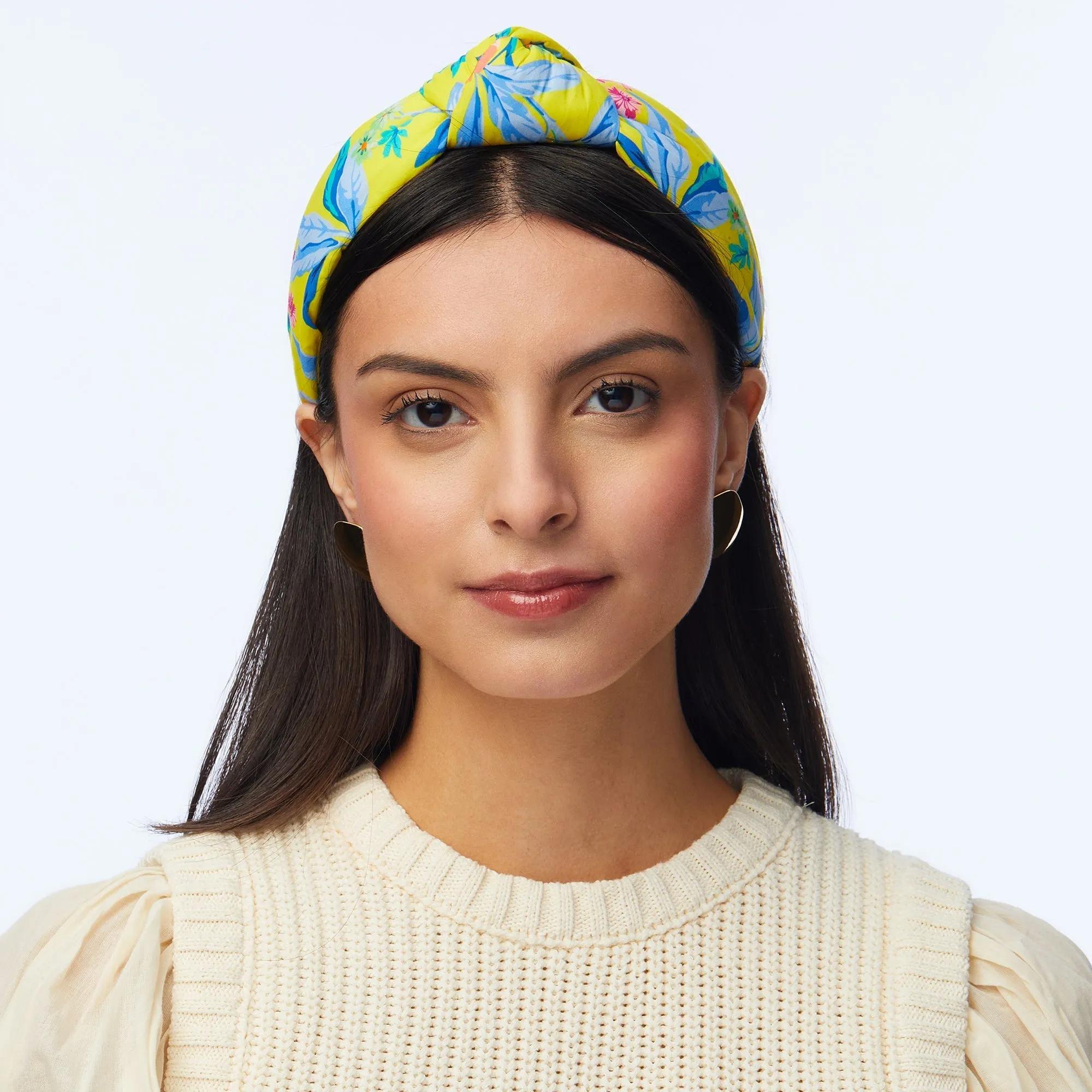 MATILDA BLOOM PRINTED KNOTTED HEADBAND