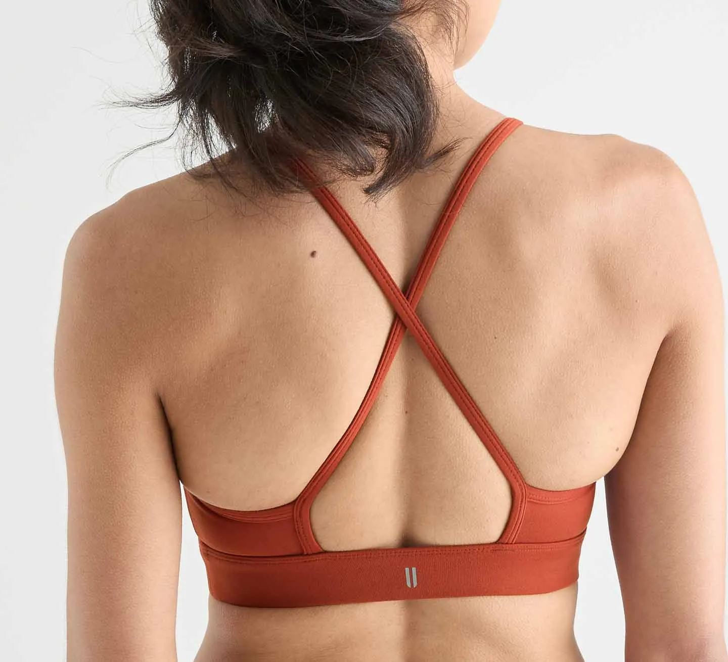 Matte High-Neck Sports Bra