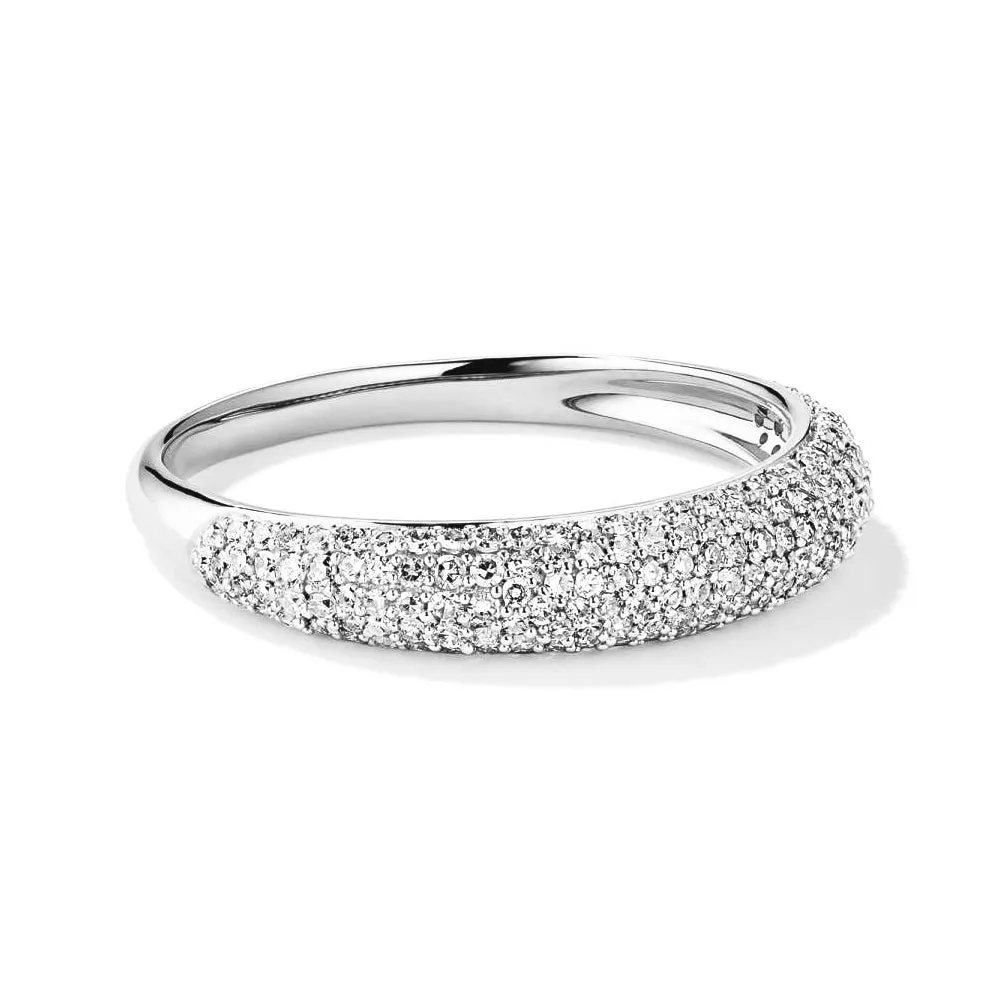 Micro Pavé Lab Grown Diamond Ring