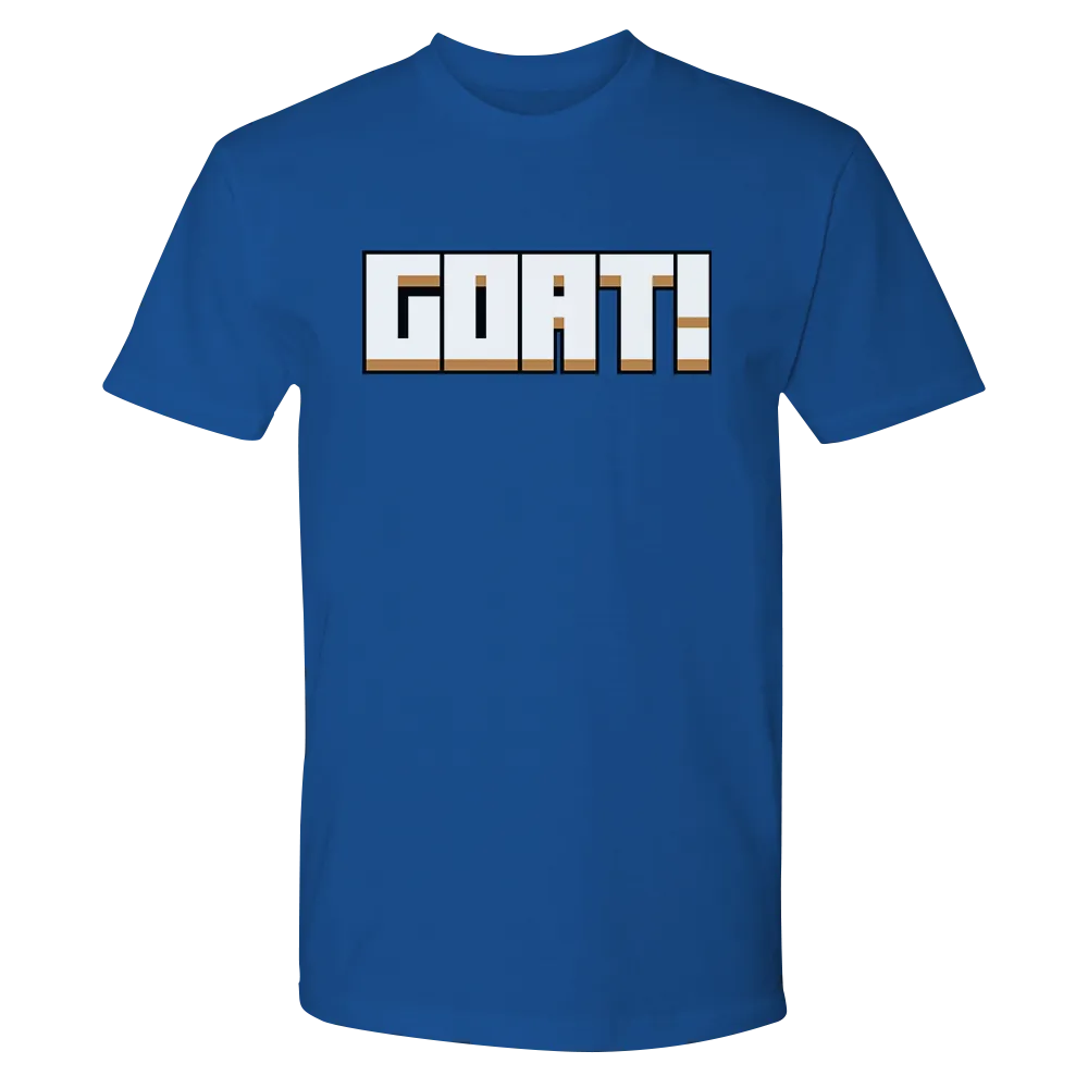 Minecraft GOAT Adult Short Sleeve T-Shirt